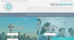 Desktop Screenshot of nicolekupchikconsulting.com
